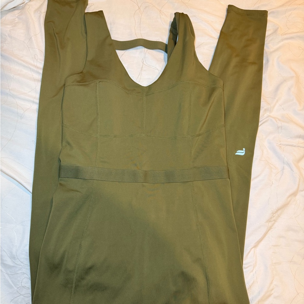Fabletics Olive Green Jumpsuit